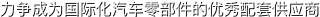 力爭(zhēng)成為國(guó)際化汽車(chē)零部件的優(yōu)秀配套供應(yīng)商