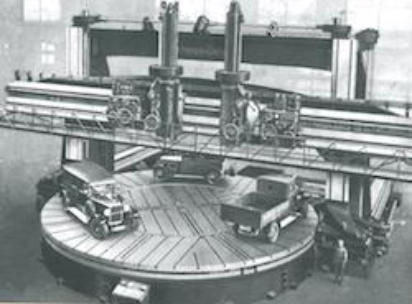 vertical lathe, 1929