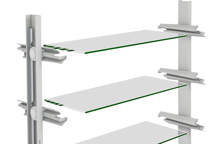 Louvre window frames