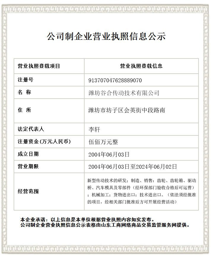 谷合傳動