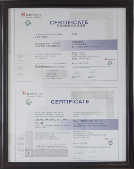 Certificate Certificate