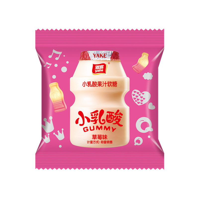 手抓包小乳酸軟糖