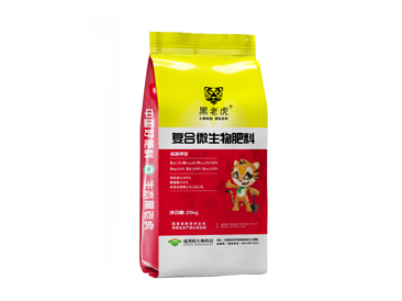 黑老虎30%复合微生物肥料硫酸钾型25KG 15-6-9