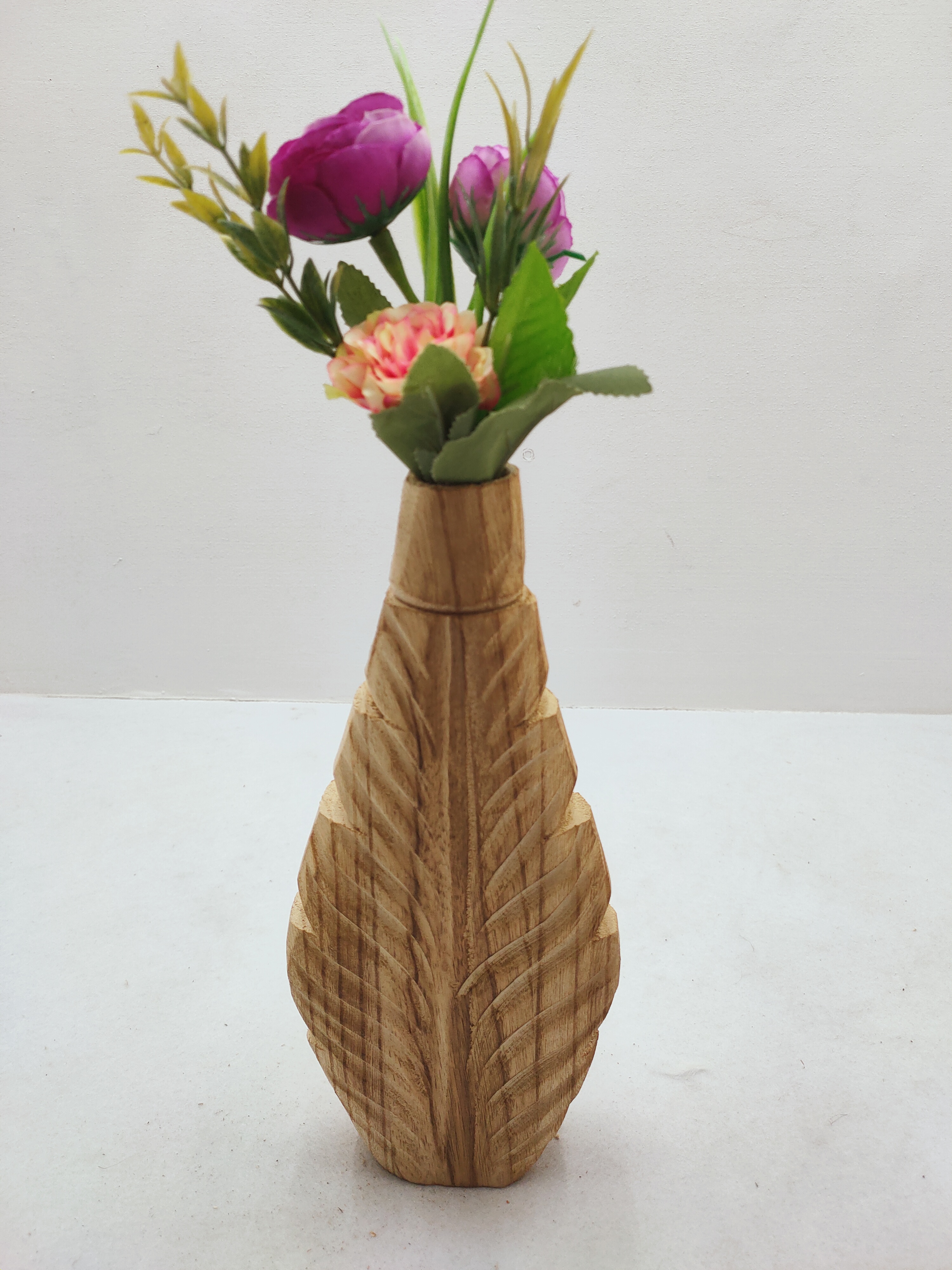 木质花瓶
