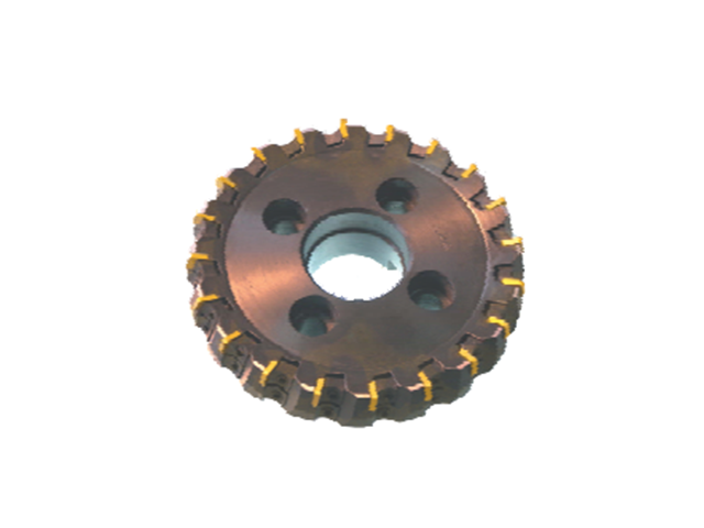 Indexable fine tooth face milling cutter