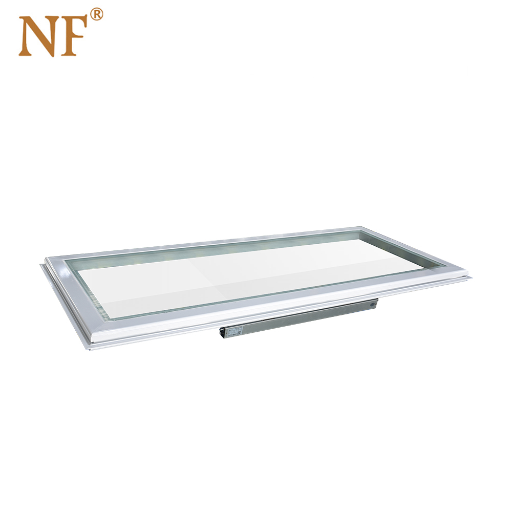 White air pole skylight with weather sensing 1