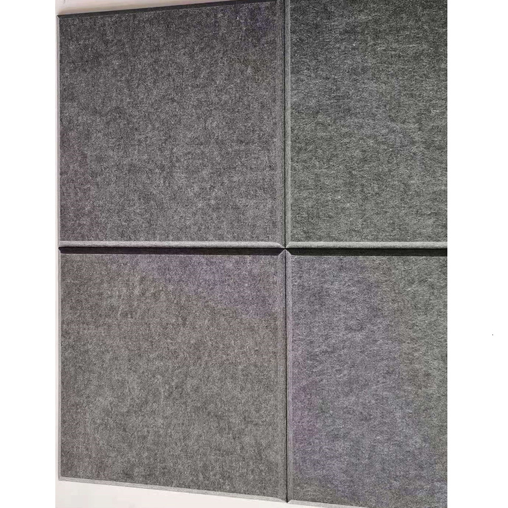 cinema wall decoration Polyester fiber sound-absorbing board 