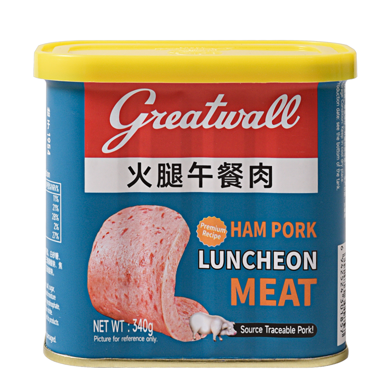 長(zhǎng)城牌火腿午餐肉
