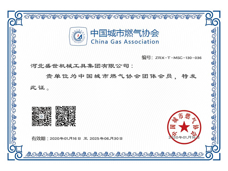 中國城市燃?xì)鈪f(xié)會(huì)團(tuán)體會(huì)員