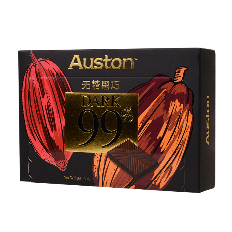 Auston99%無糖黑巧克力片