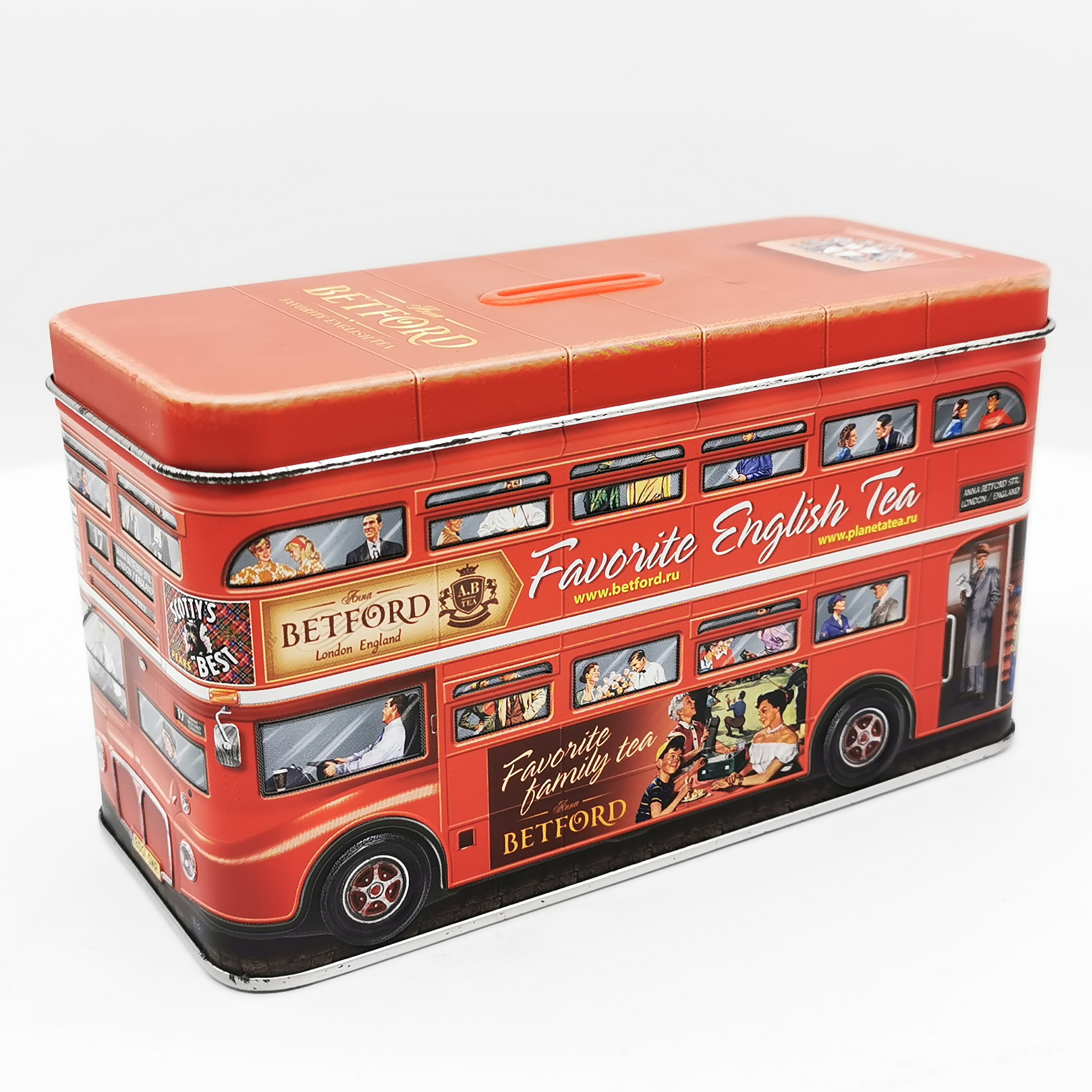 ML- 1115 ?Customized bus shape tin box,coin bank with a slot on the top