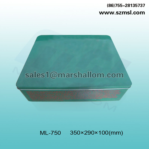 ML-750 Rectangular tin box