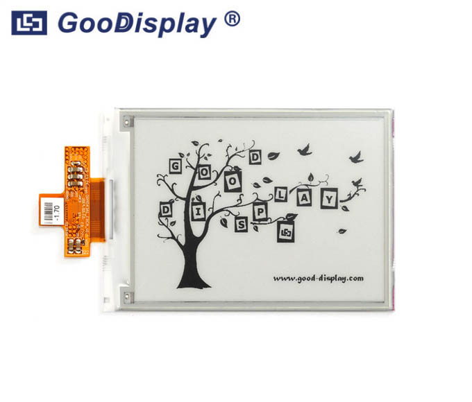 4.3寸電子紙顯示屏,800x600分辨率,并口電子墨水屏 GDE043A2 