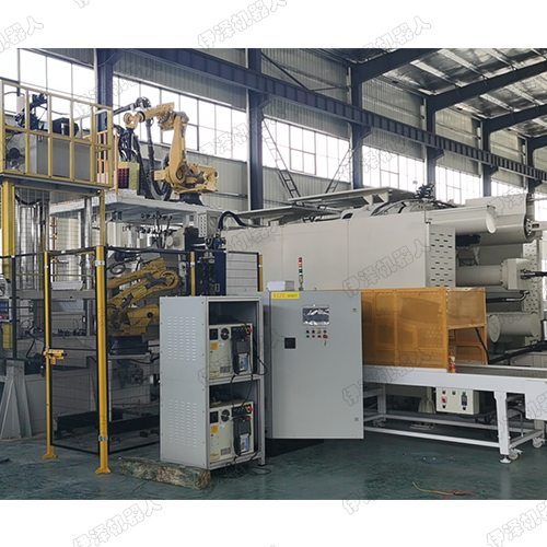 Die casting island system integration case Die casting island system integration case
