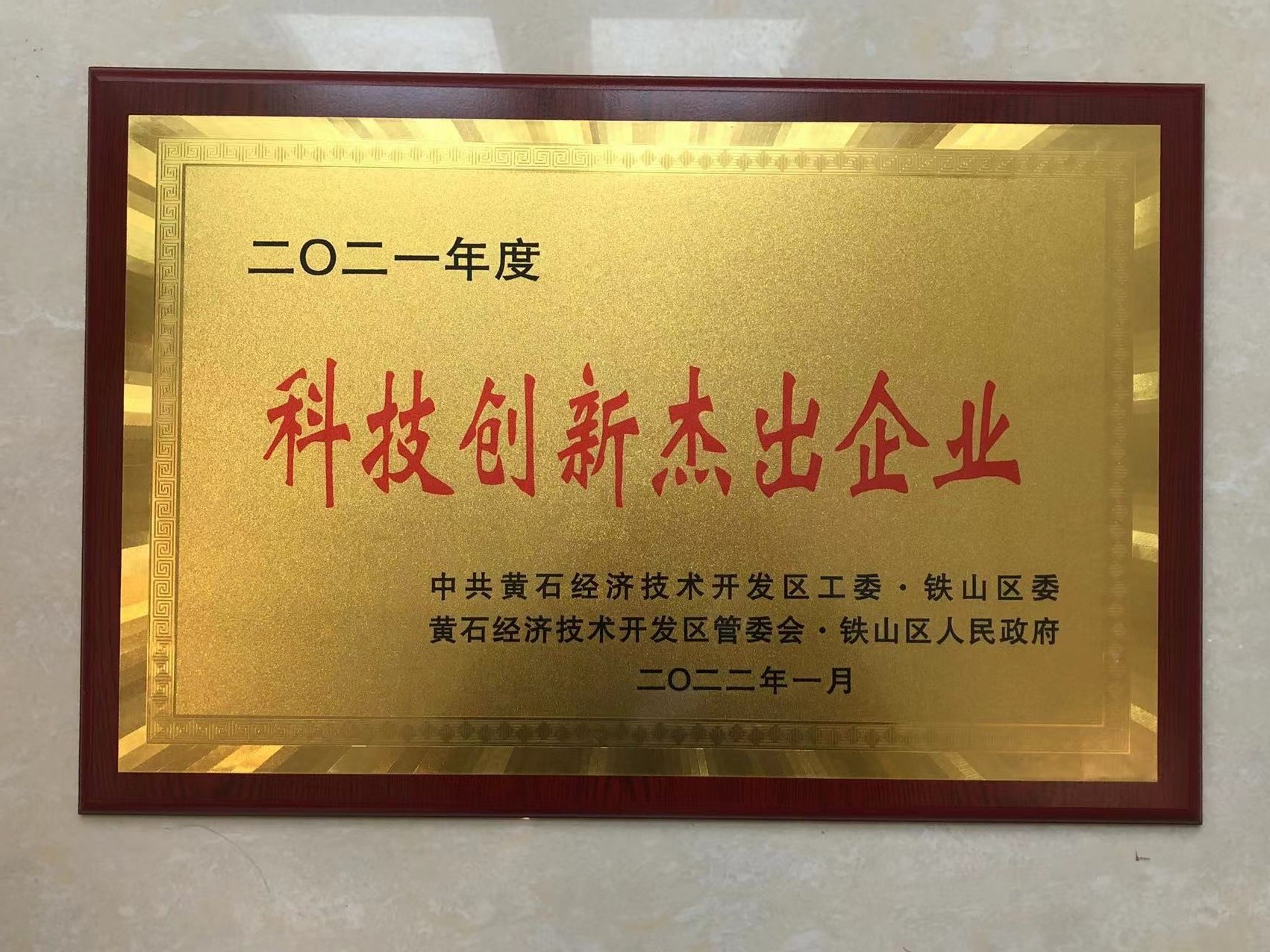 2021科技創新杰出企業