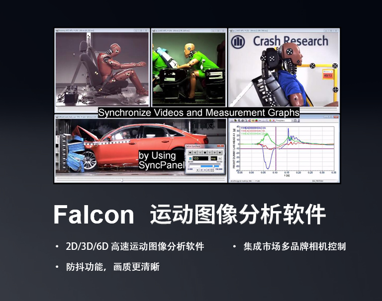 Falcon motion image analysis software