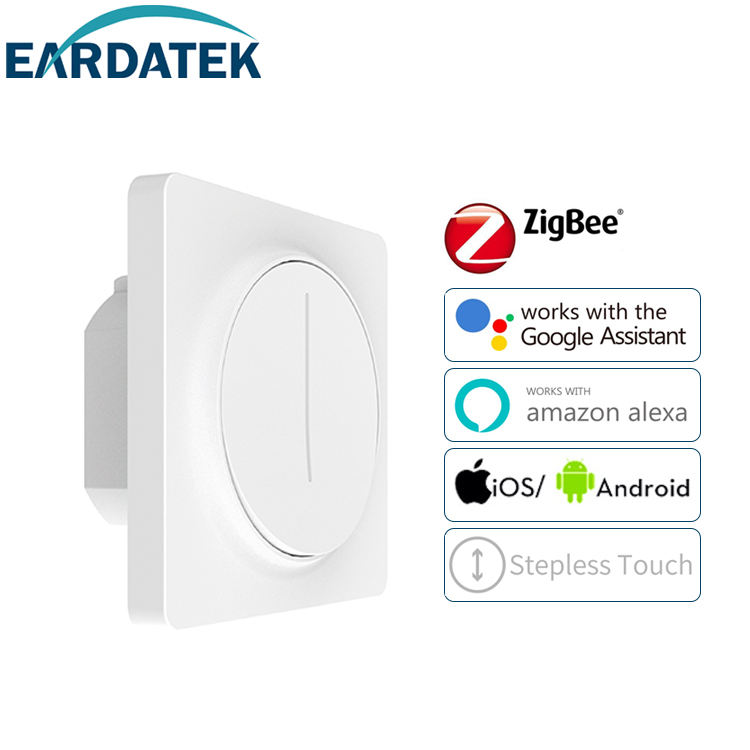 Touch smart dimmer switch Zigbee Neutral required EU standard 