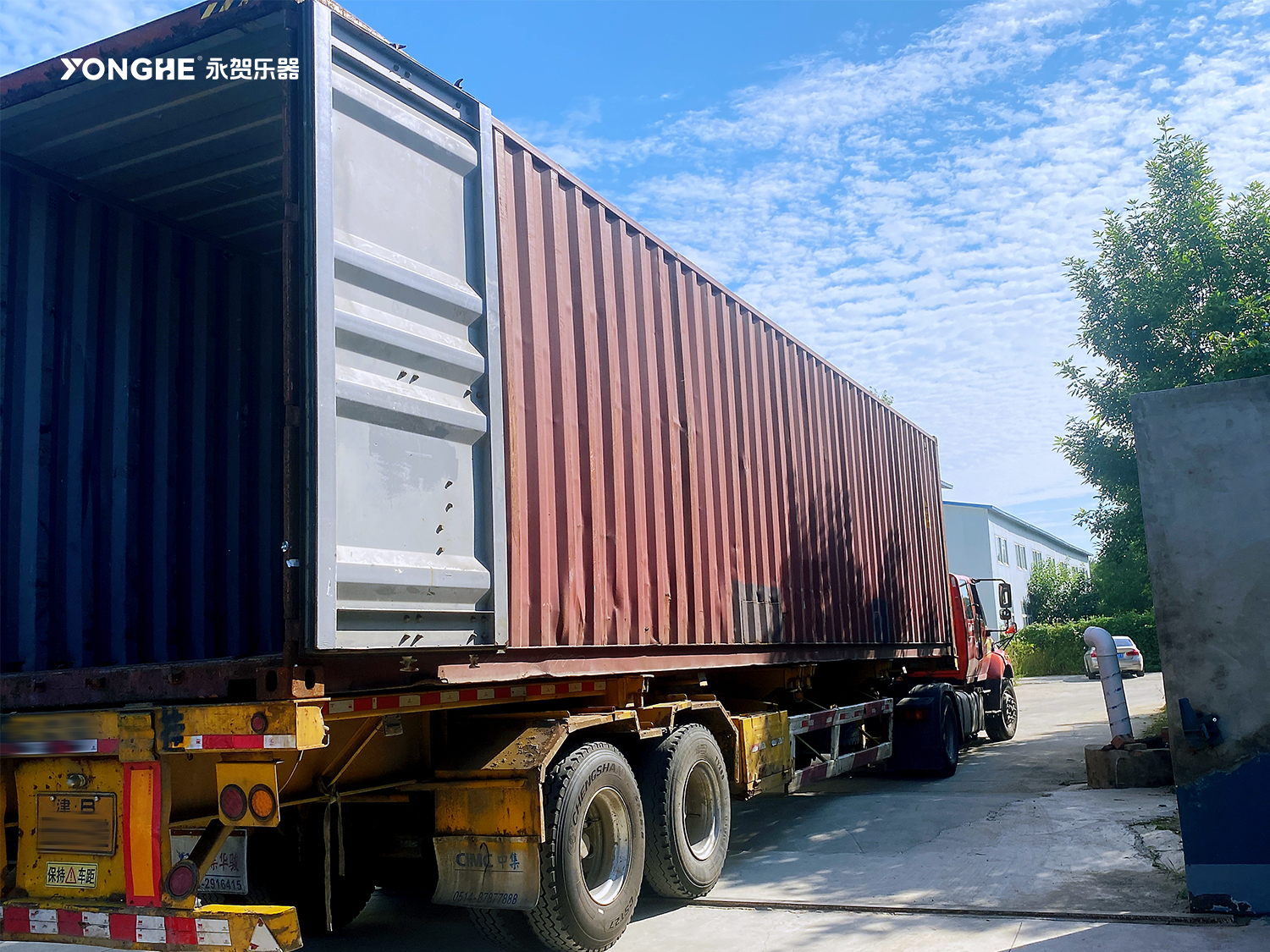 【0828·外貿裝柜】暑假收尾!永賀樂器700臺木琴今日裝柜