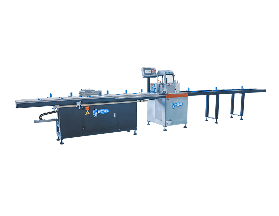 Wireless Measurement Aluminum Pressure Line CNC Sawing Center