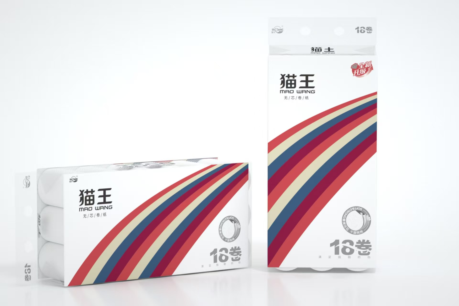 貓王可濕水壓花6斤18卷（MJT11A）