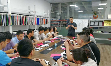 2019年6月纺织面料培训活动