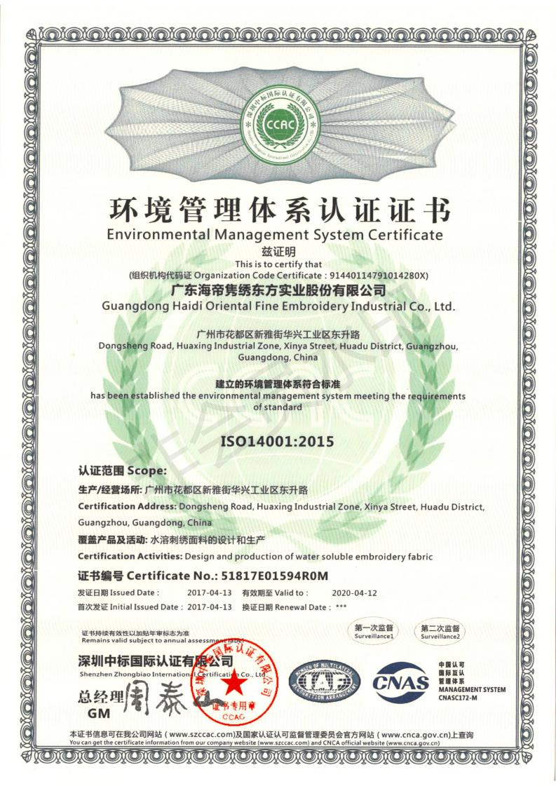 環境質量管理體系