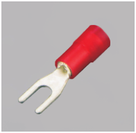 0.5-2.5mm2SVN-D尼龙绝缘护套叉形端子(加铜套)