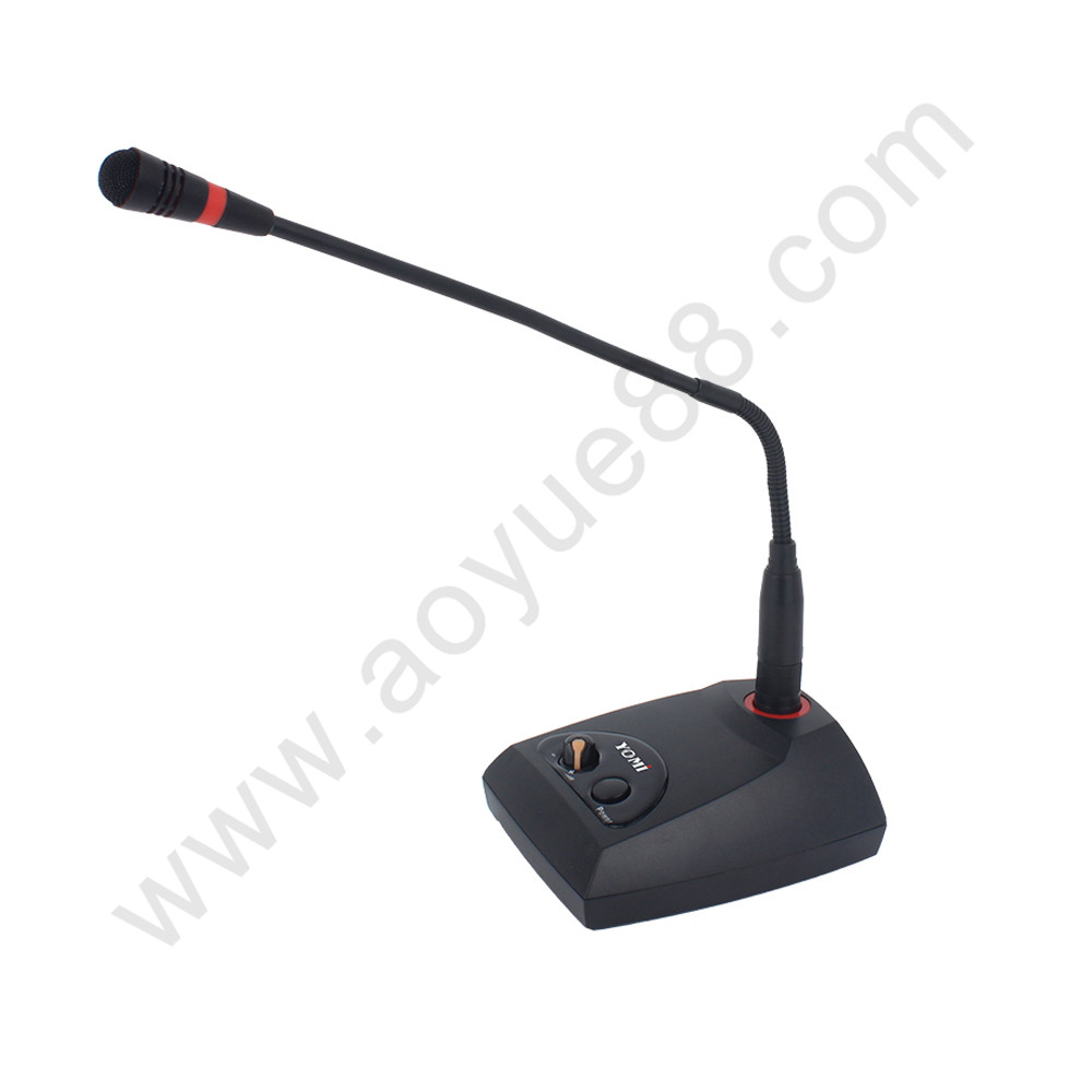 Conference gooseneck microphone  With volume adjustment  microphone  