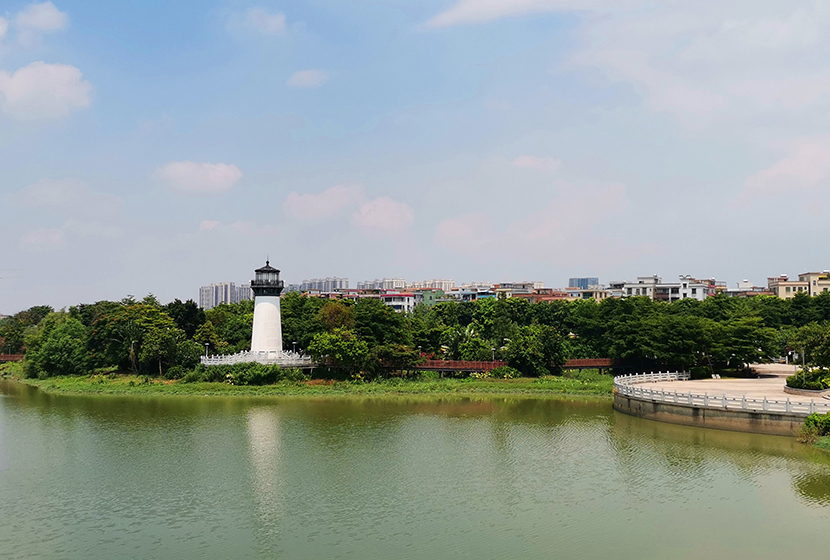 你住的那个区也有湖吗—花都湖