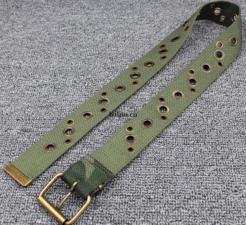 3.8cm Camouflage color canvas fabric iron buckle webbing belt 3.8cm Camouflage color canvas fabric iron buckle webbing belt