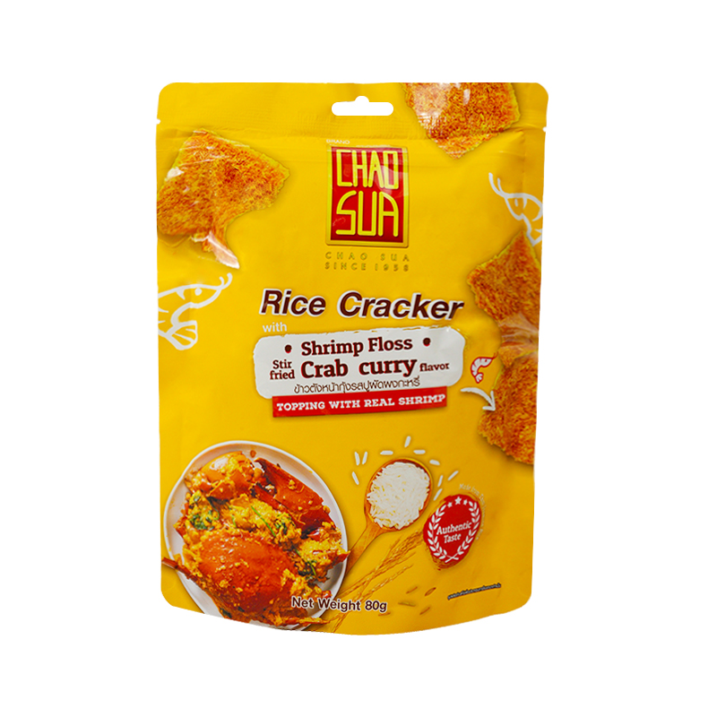 座山牌咖喱蟹味蝦絲米餅 (膨化食品)