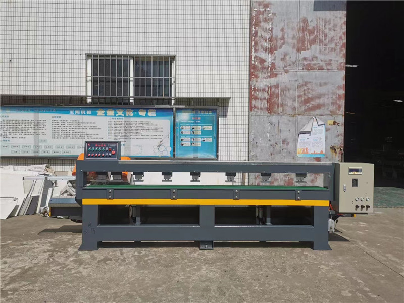 目前市面上较受欢迎的切岩板45度设备:1+2岩板自动倒角机 目前市面上较受欢迎的切岩板45度设备:1+2岩板自动倒角机
