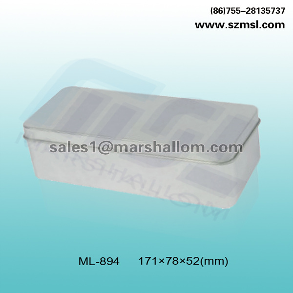 ML-894 Cylinder tin can with inner lid