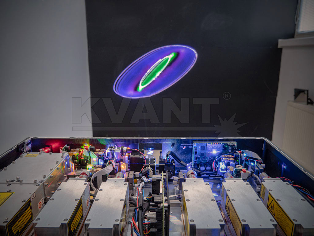 2022年定制化產品：KVANT 科旺特Spectrum RGBBOC OPSL 27W激光投影系統