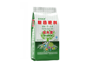 黑老虎40%安木美复合肥料25KG 18-7-15