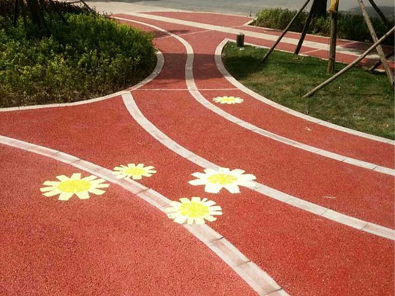 彩色防滑路面