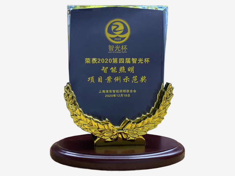 2020年度第四届“智光杯”-智能照明项目案例示范奖 2020年度第四届“智光杯”-智能照明项目案例示范奖