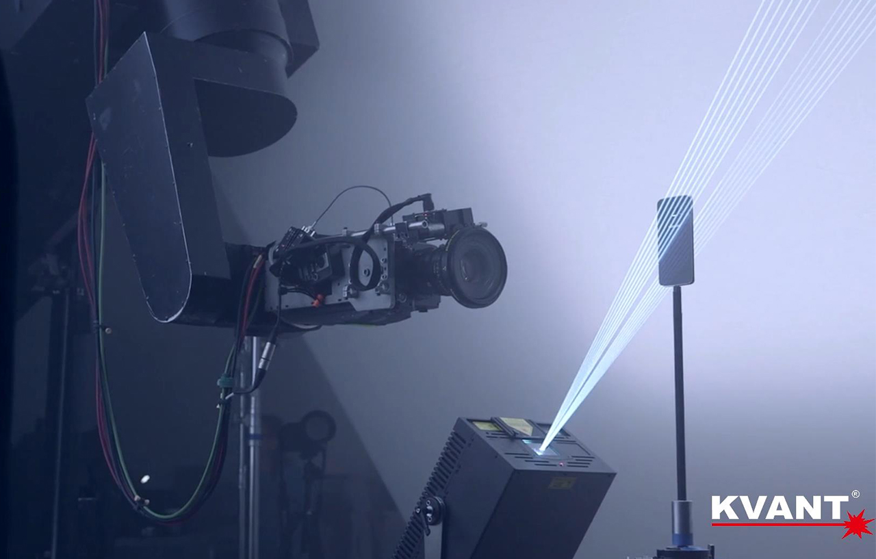 激光燈在三星Galaxy S6手機廣告宣傳片方面是如何精彩的應用？