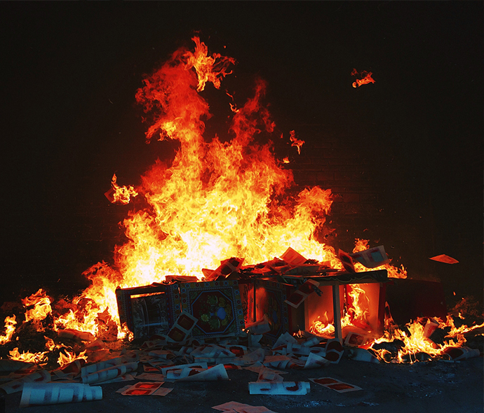 垃圾協同處置焚燒爐高溫成像解決方案