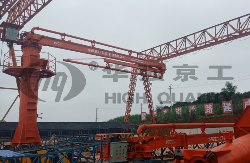 南崇鐵路中鐵十一局渠馬制梁場