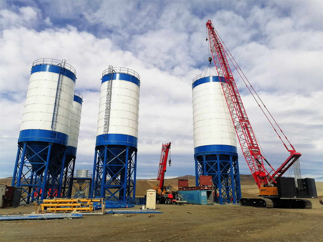 Installation of 1000T and 2000T Silos of CCLB Project in Argentina in 2021 (Video 2)