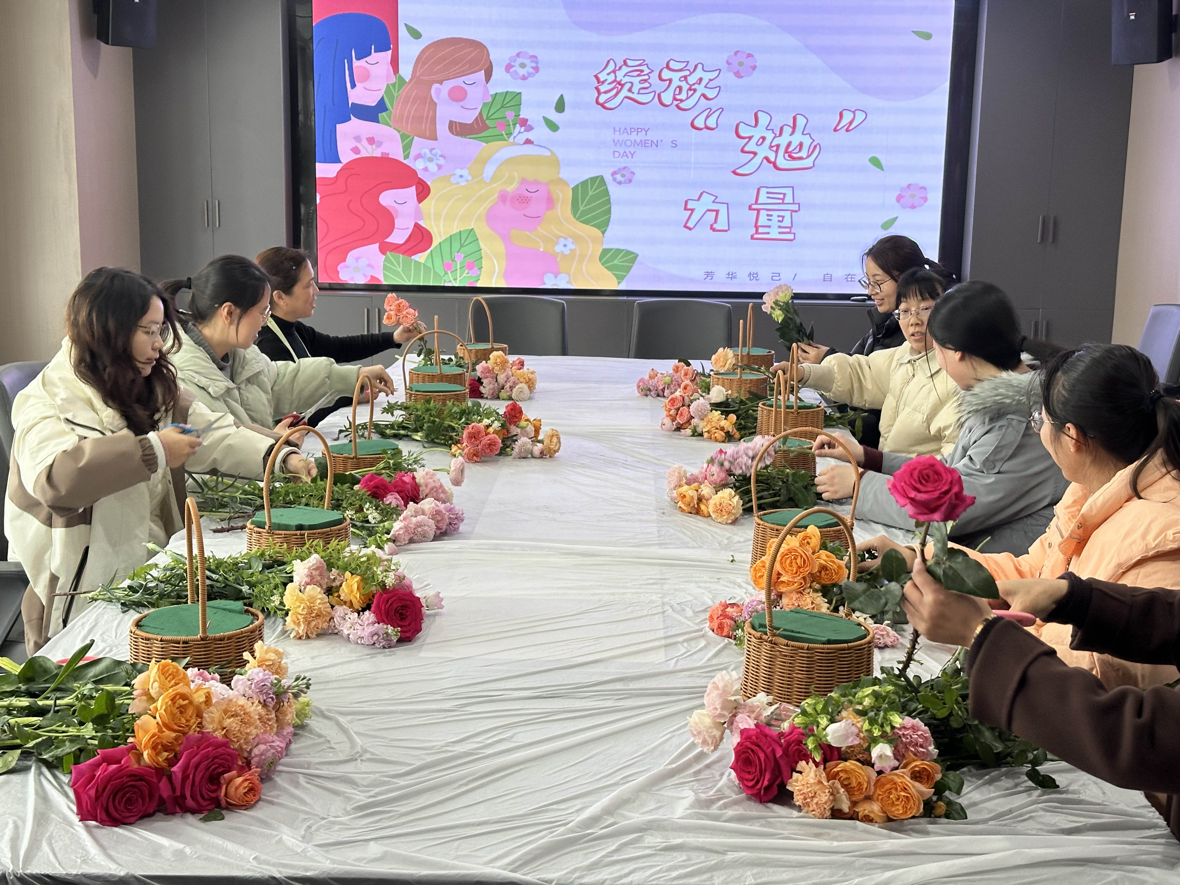 綻放她力量|艾士騰女神節插花活動圓滿結束