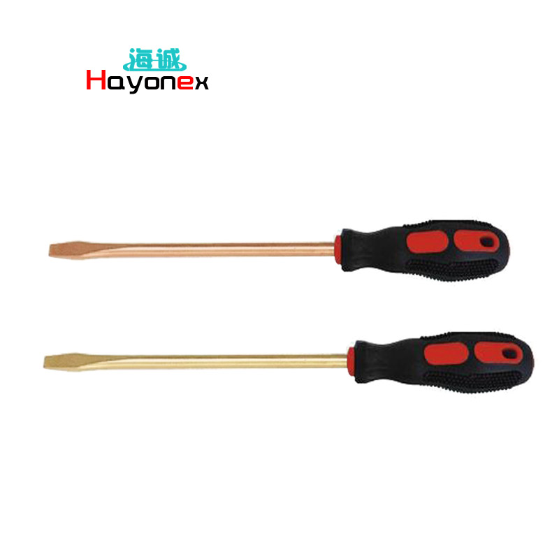 Slotted screwdriver(Rubber handle)HY1403