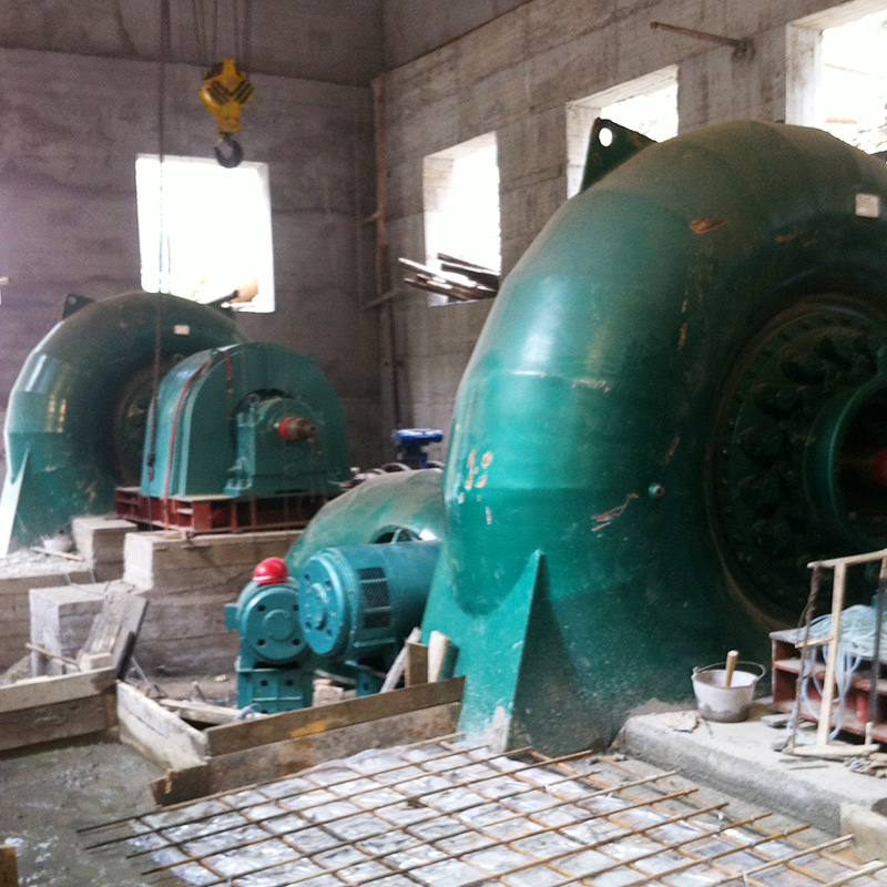 斜擊式水輪機