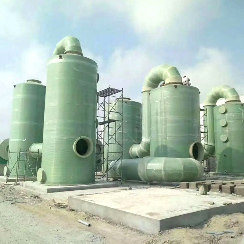 FRP scrubber