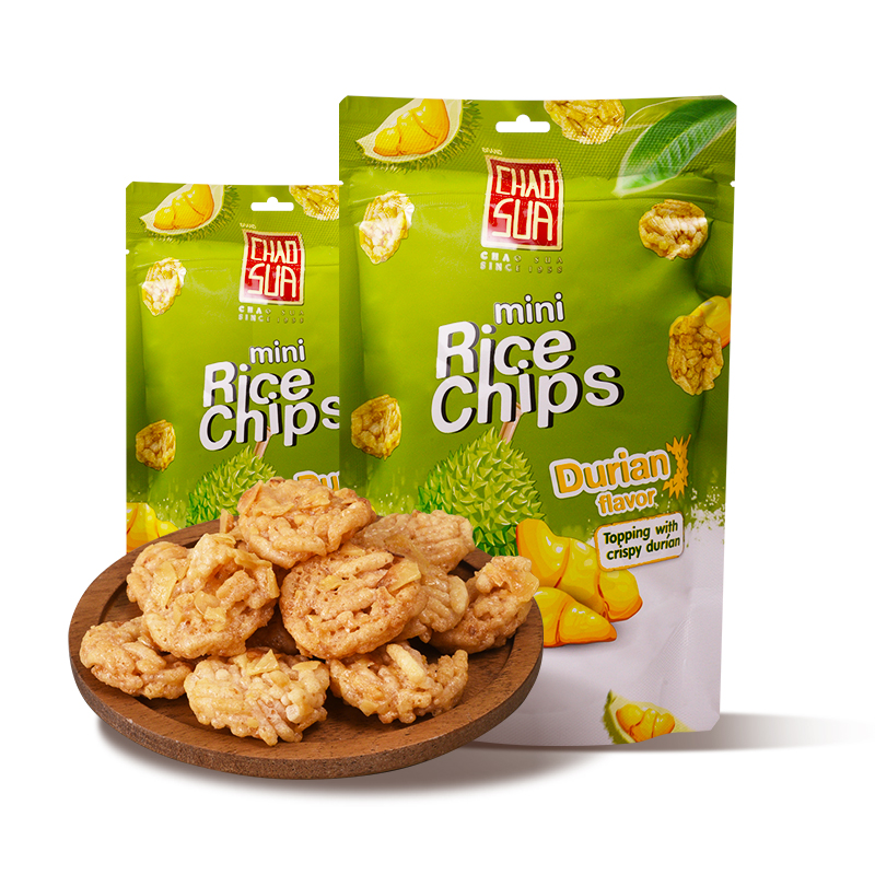 座山牌榴蓮味迷你米餅 (膨化食品)