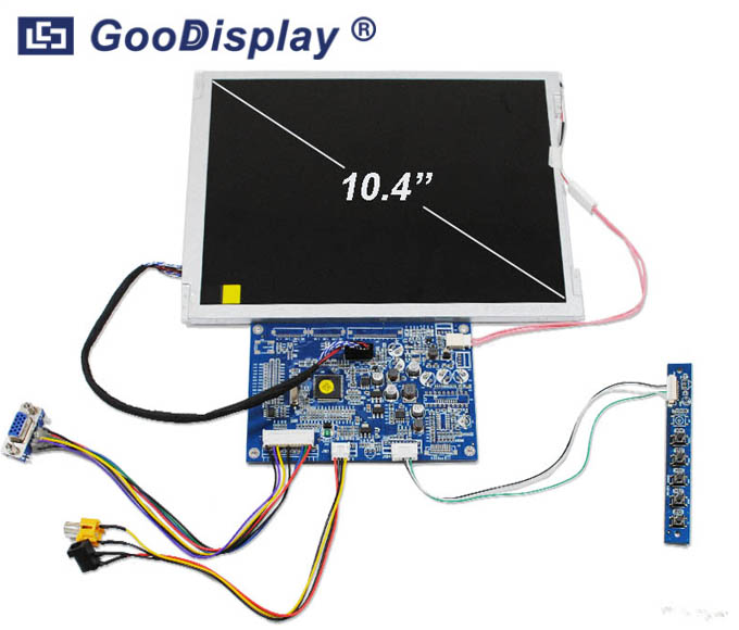 10.4寸大尺寸LCD液晶模組TFT顯示屏, GDN-102AT-GTT104SDH01