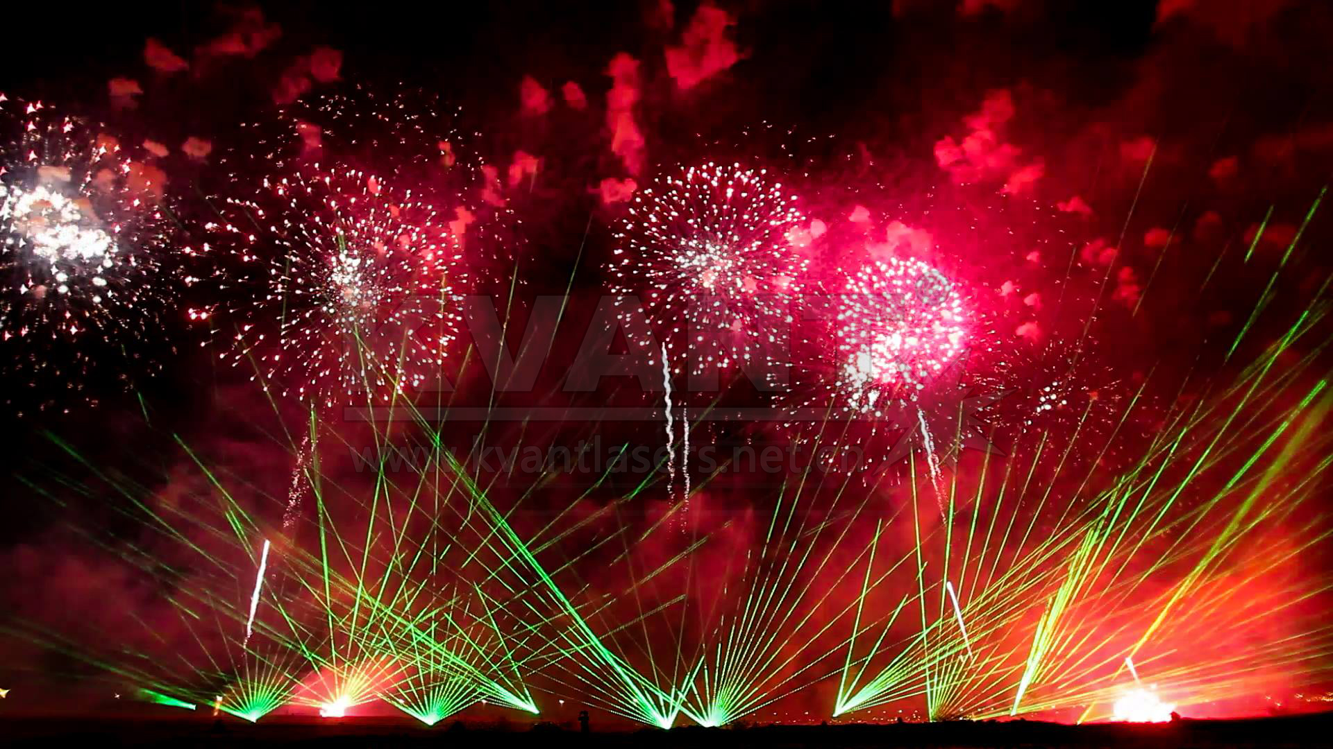 戶外大型激光秀：沙特阿拉伯王國第87個國慶日