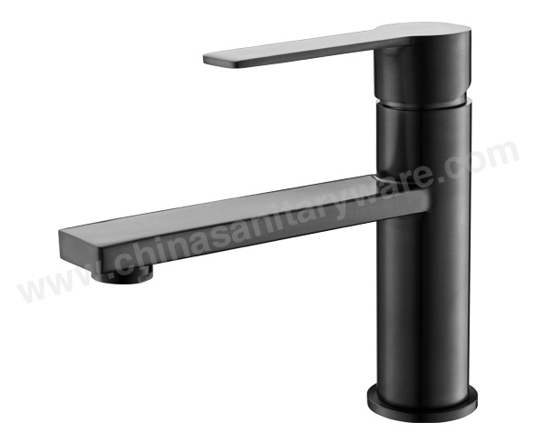 Basin Faucet-FT3056-11-gun gray Basin Faucet-FT3056-11-gun gray