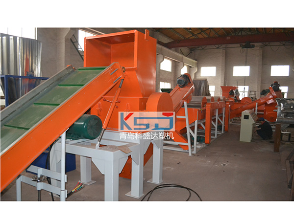 Waste plastic recycling equipments